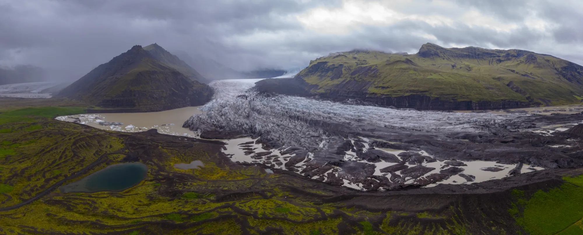 Aerial photograph — Iceland — Earthly