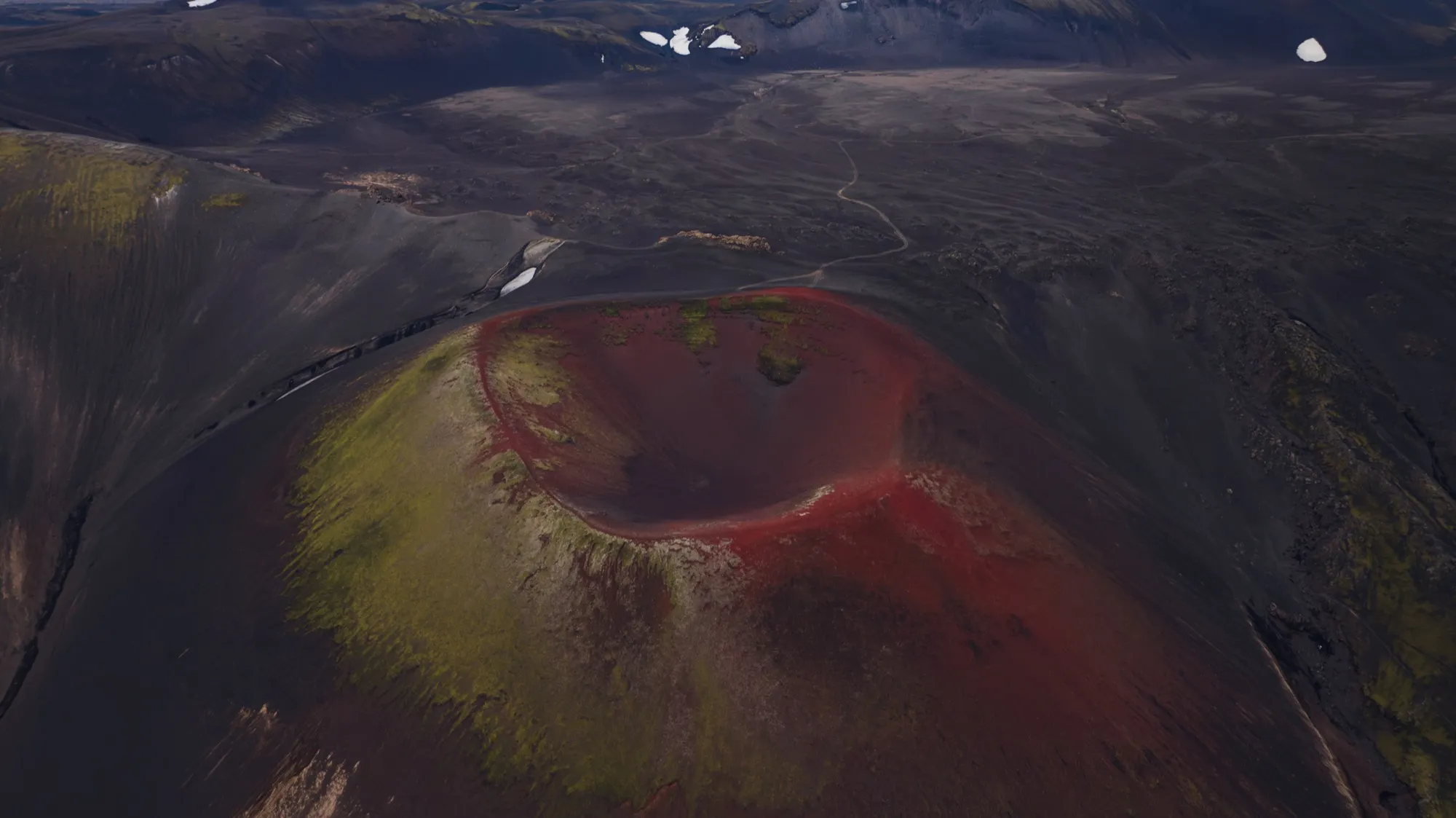 Aerial photograph — Iceland — Earthly