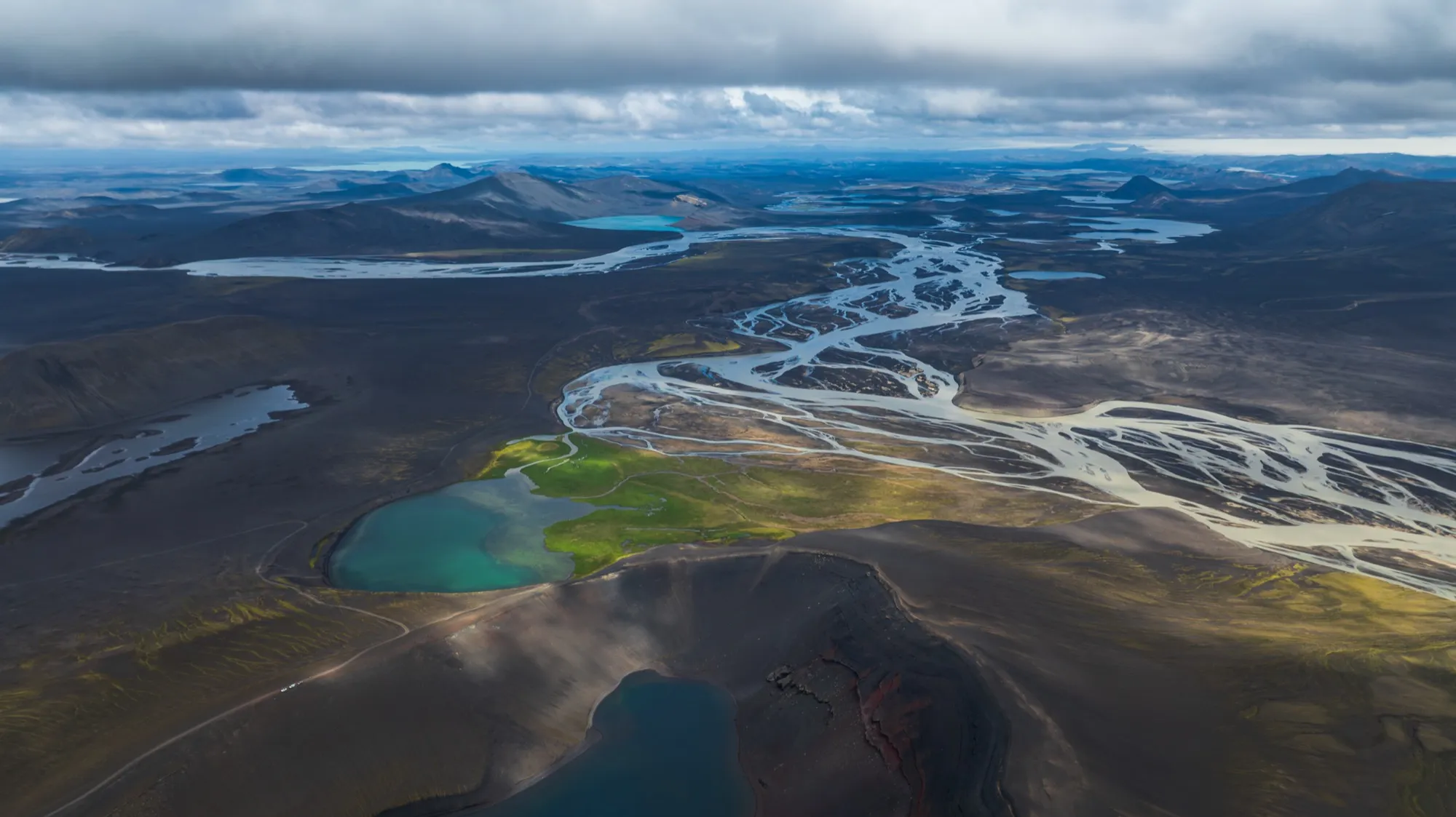 Aerial photograph — Iceland — Earthly