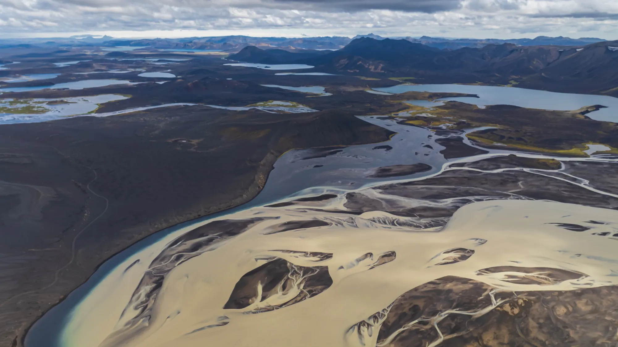 Aerial photograph — Iceland — Earthly