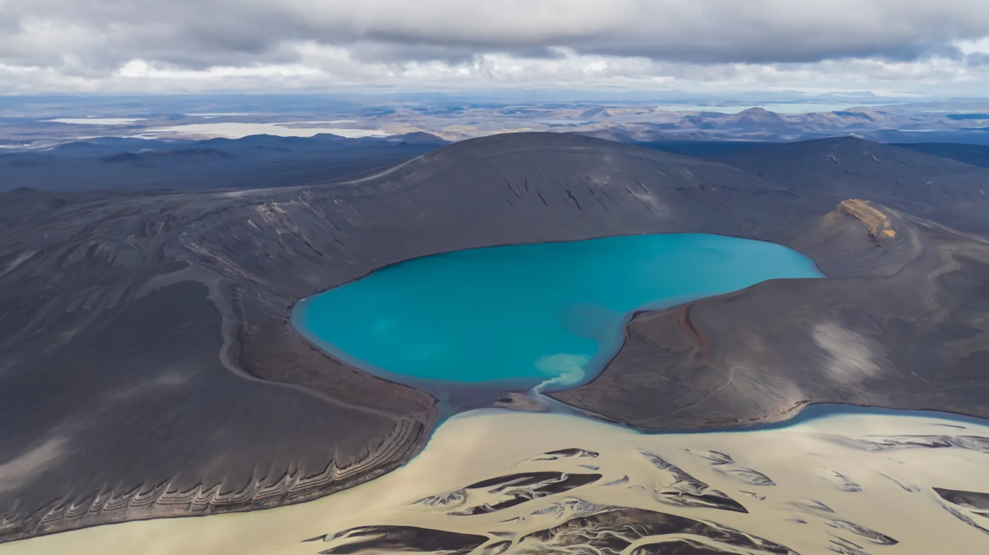 Aerial photograph — Iceland — Earthly