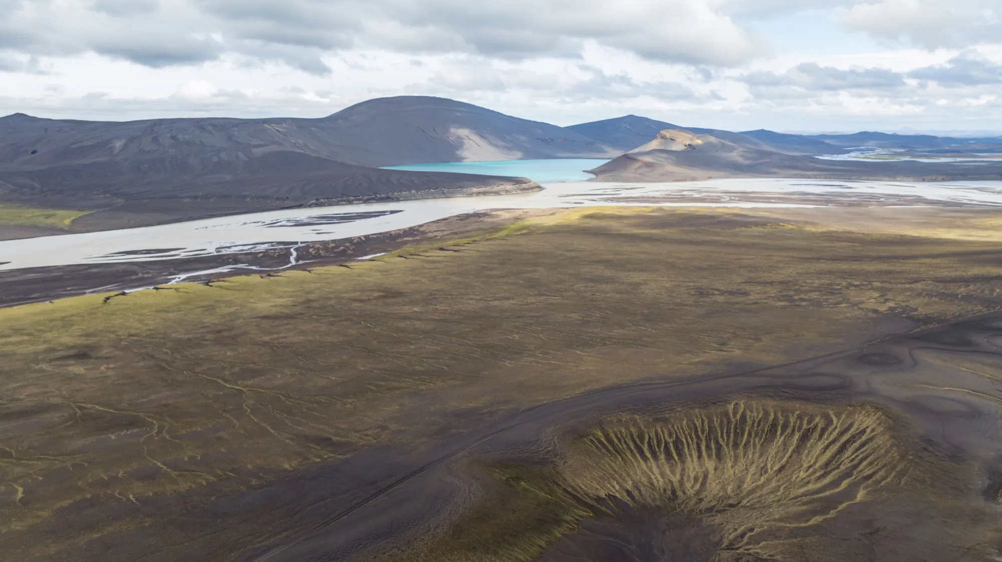 Aerial photograph — Iceland — Earthly