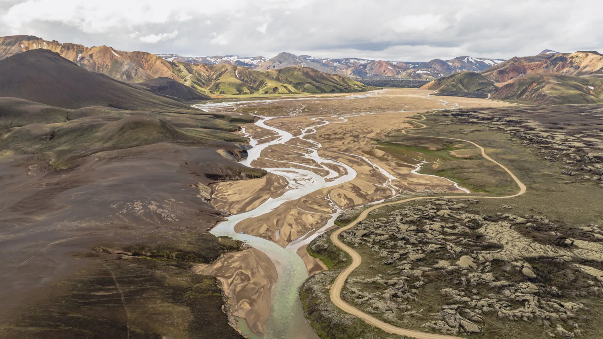 Aerial photograph — Iceland — Earthly