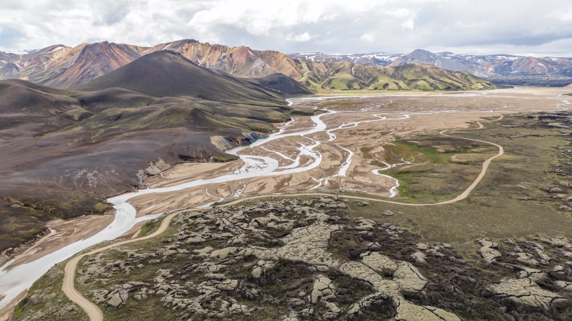 Aerial photograph — Iceland — Earthly