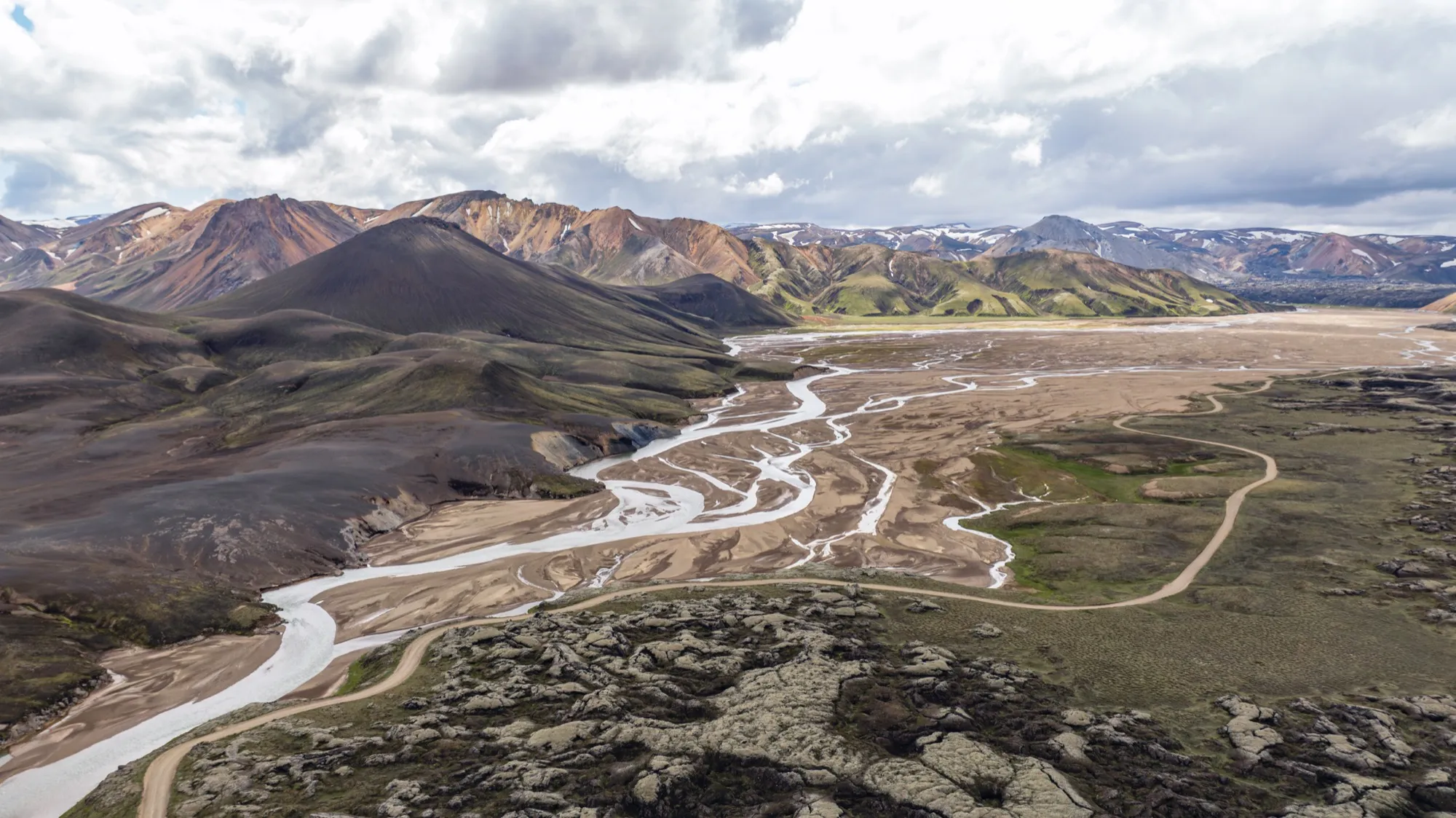 Aerial photograph — Iceland — Earthly