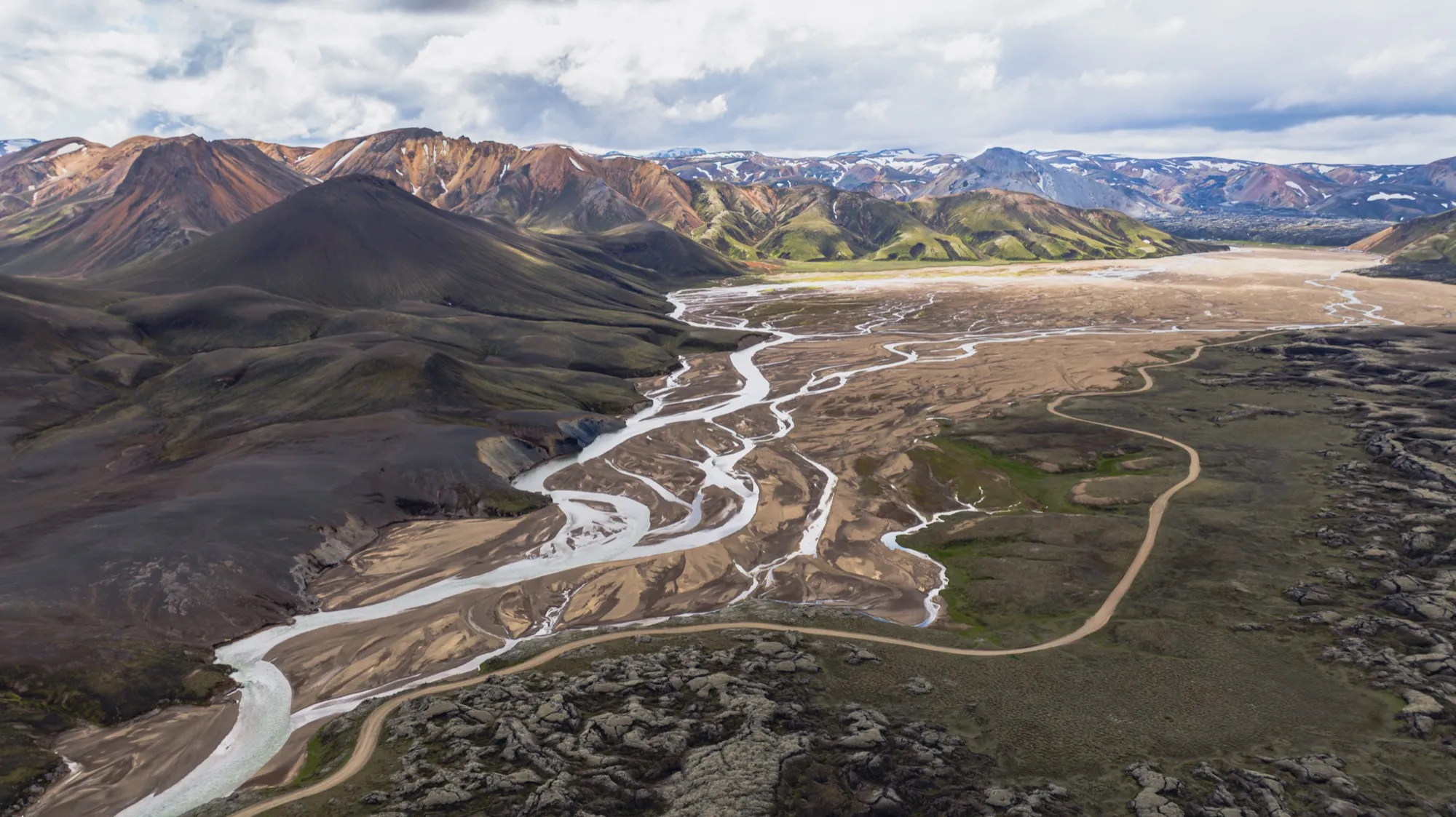 Aerial photograph — Iceland — Earthly
