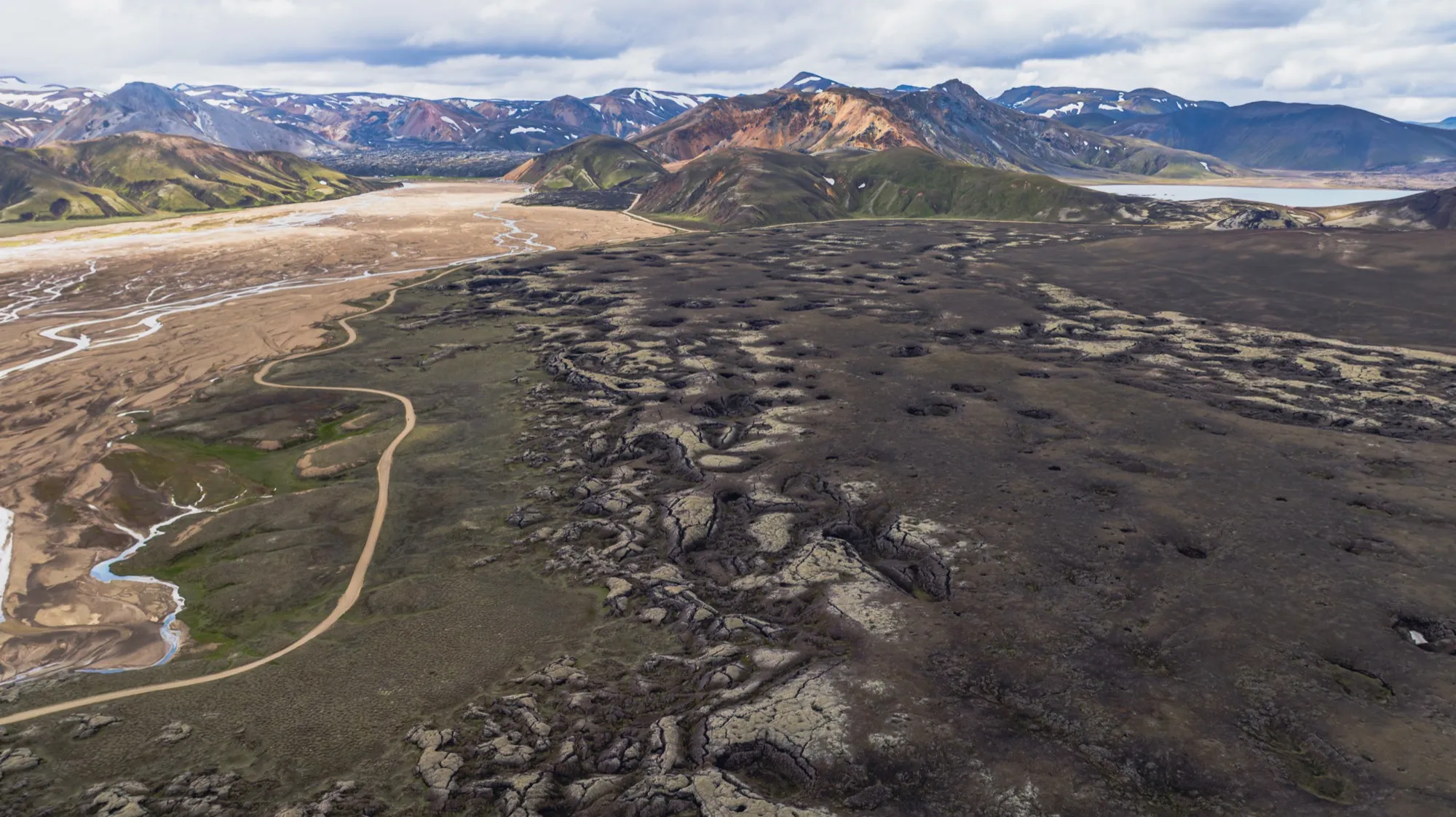 Aerial photograph — Iceland — Earthly