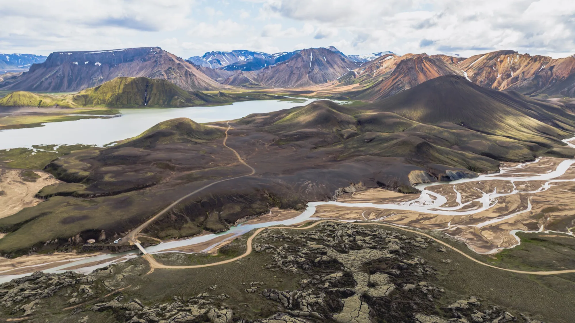 Aerial photograph — Iceland — Earthly