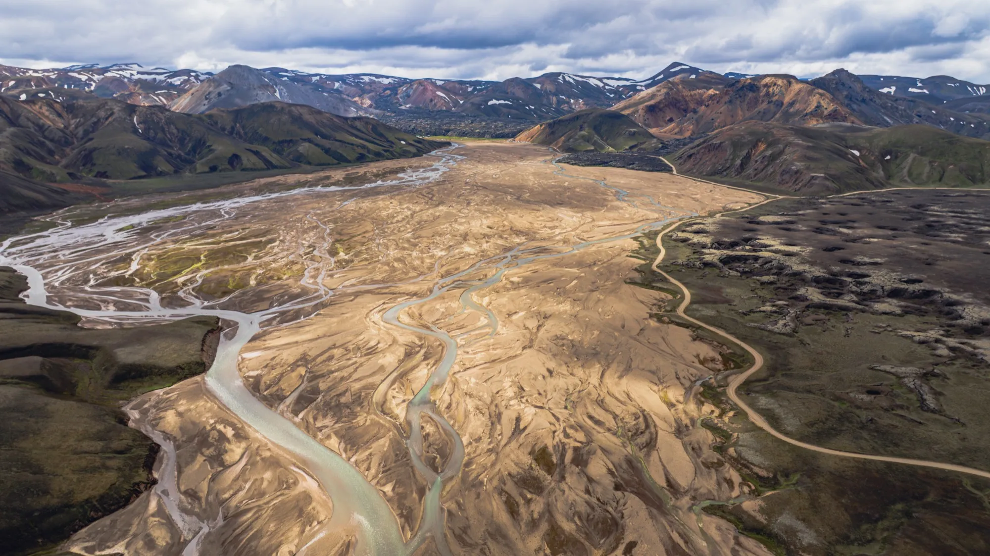 Aerial photograph — Iceland — Earthly