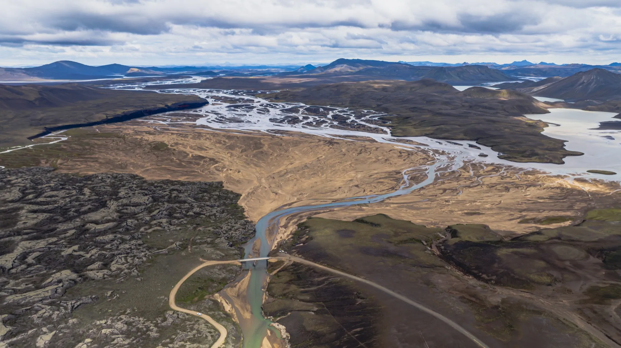 Aerial photograph — Iceland — Earthly