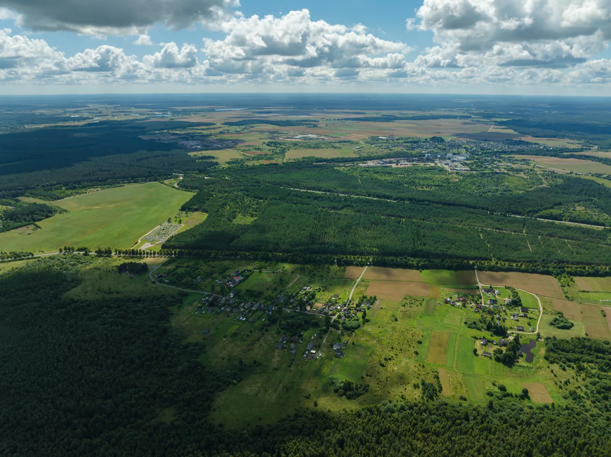 Aerial photograph — Lithuania — Earthly