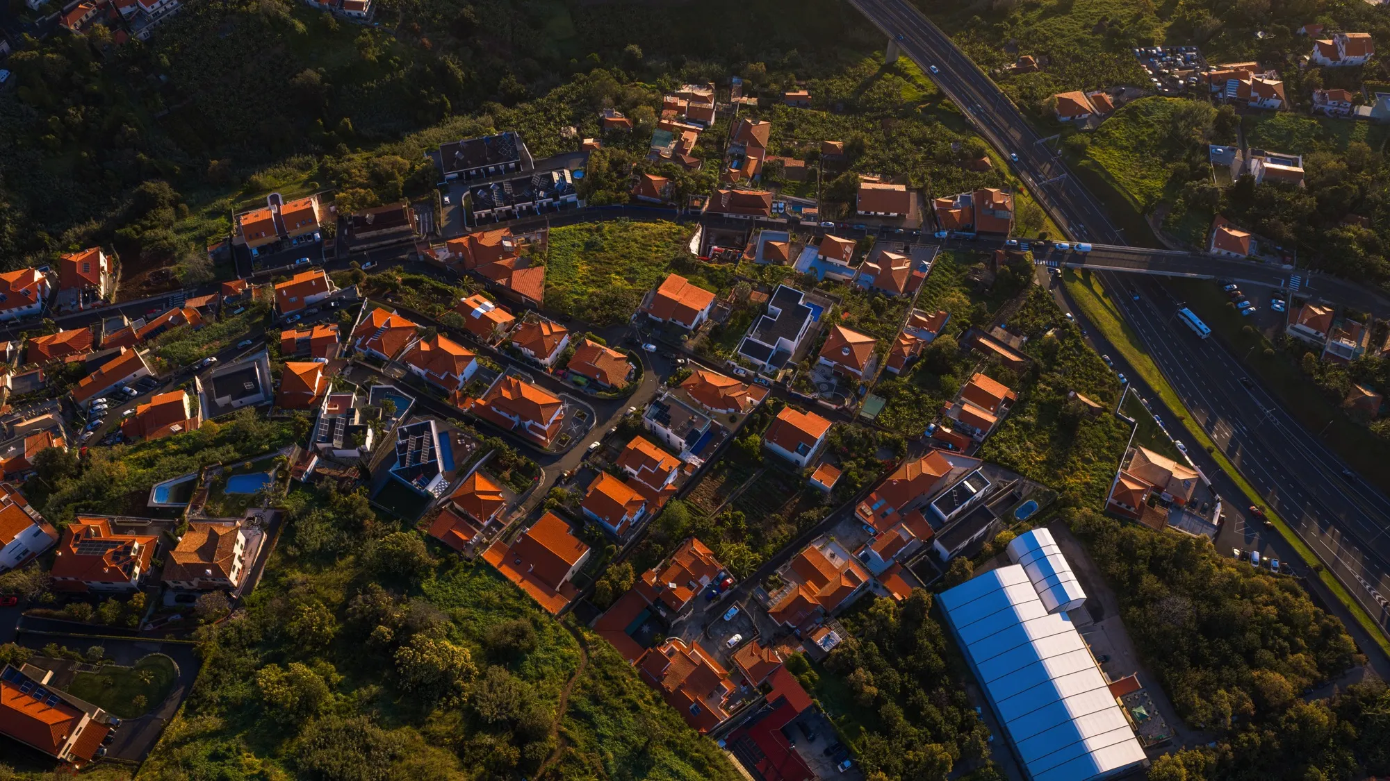 Aerial photograph — Madeira — Earthly